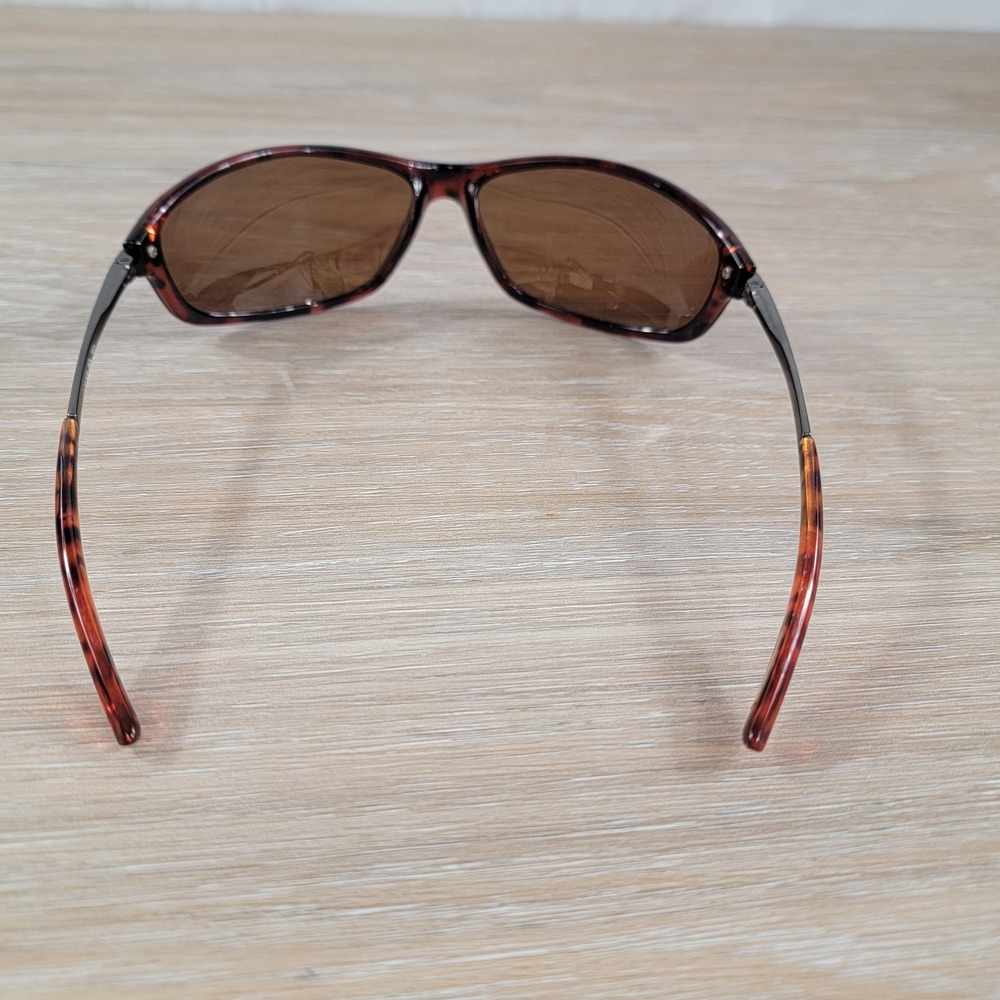 Foster Grant Cooper POL FGX Sunglasses Tortoise Brown Polarized Rectangular Mens - Picture 5 of 7